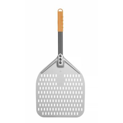 Škrabka na pizzu s perforací a krátkou rukojetí, čtvercová, HENDI, 300x660mm | 618097